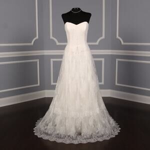 Ulla Maija Anna Maier Liselle 4302 Strapless Chantilly Lace Wedding Dress 12